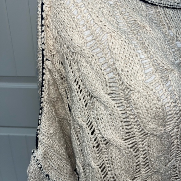 We The FreeMorgan  Cream Cable Knit Sweater - Picture 2 of 6